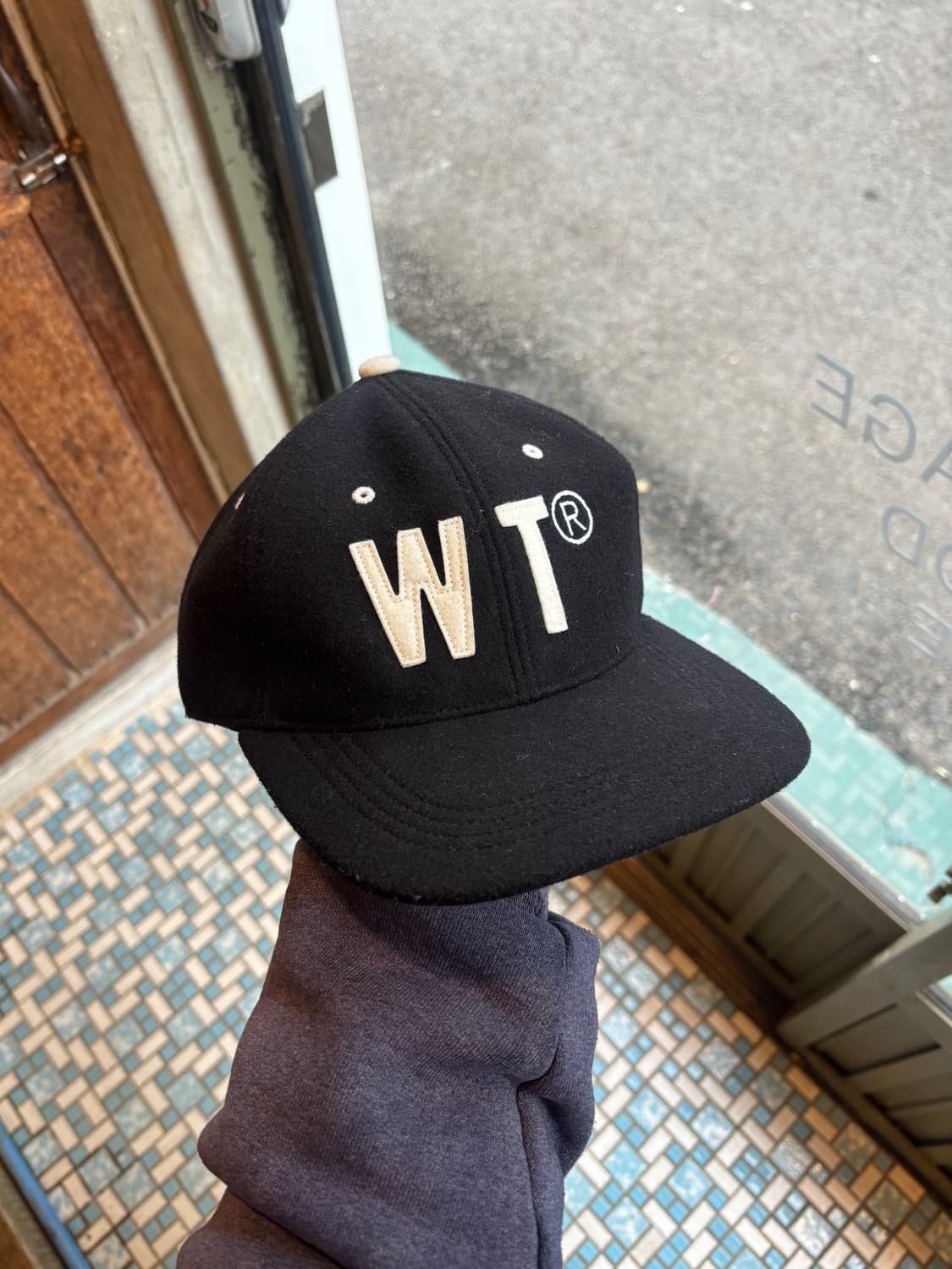 WTAPS Wool “WT” Logo Cap 상품이미지1