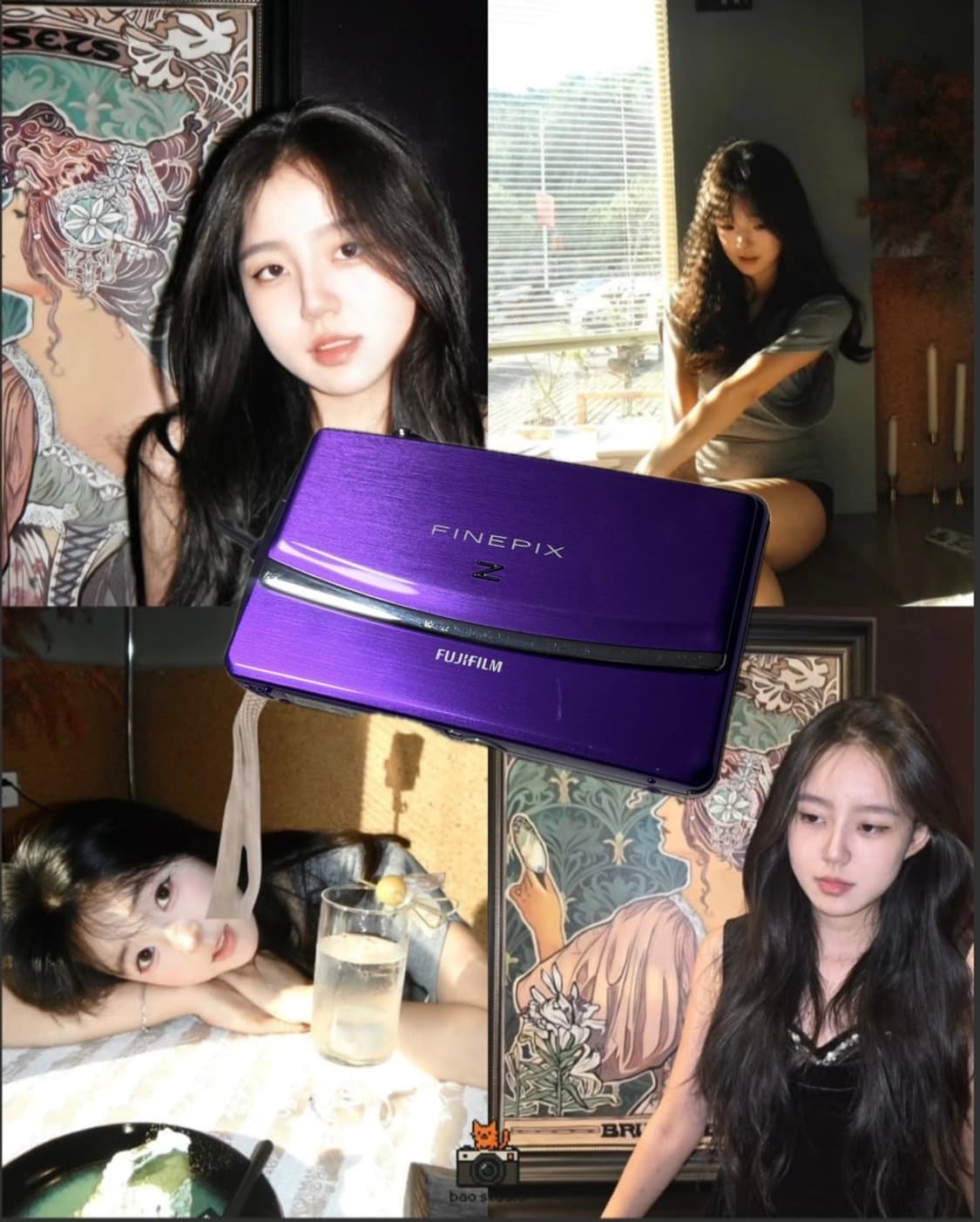 희귀 퍼플 빈티지 디카후지필름 파인픽스 Z90 작례o 상품이미지1