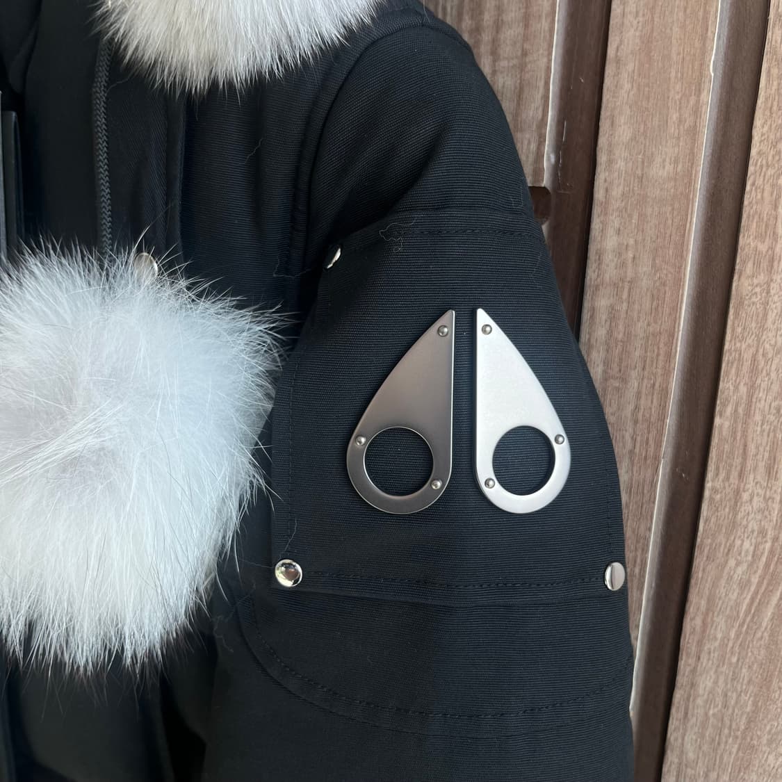 새상품(M)무스너클 서스캐처원 내츄럴 폭스 퍼 파카 패딩 W 상품이미지5