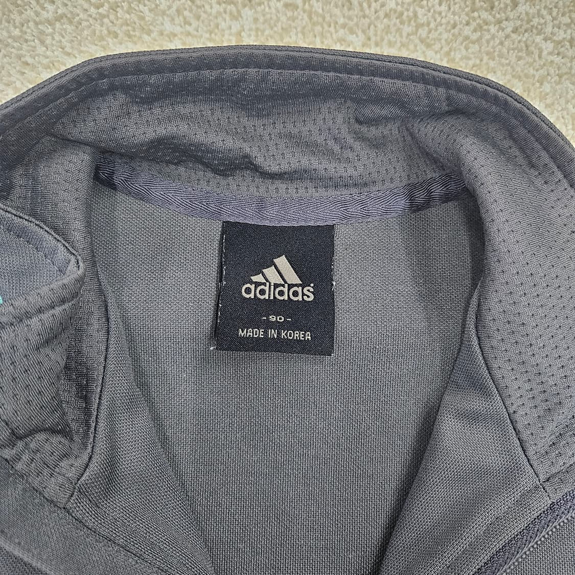 [90] 아디다스 여성 민트그레이 트랙탑집업 저지 자켓  1027JM1 상품이미지2