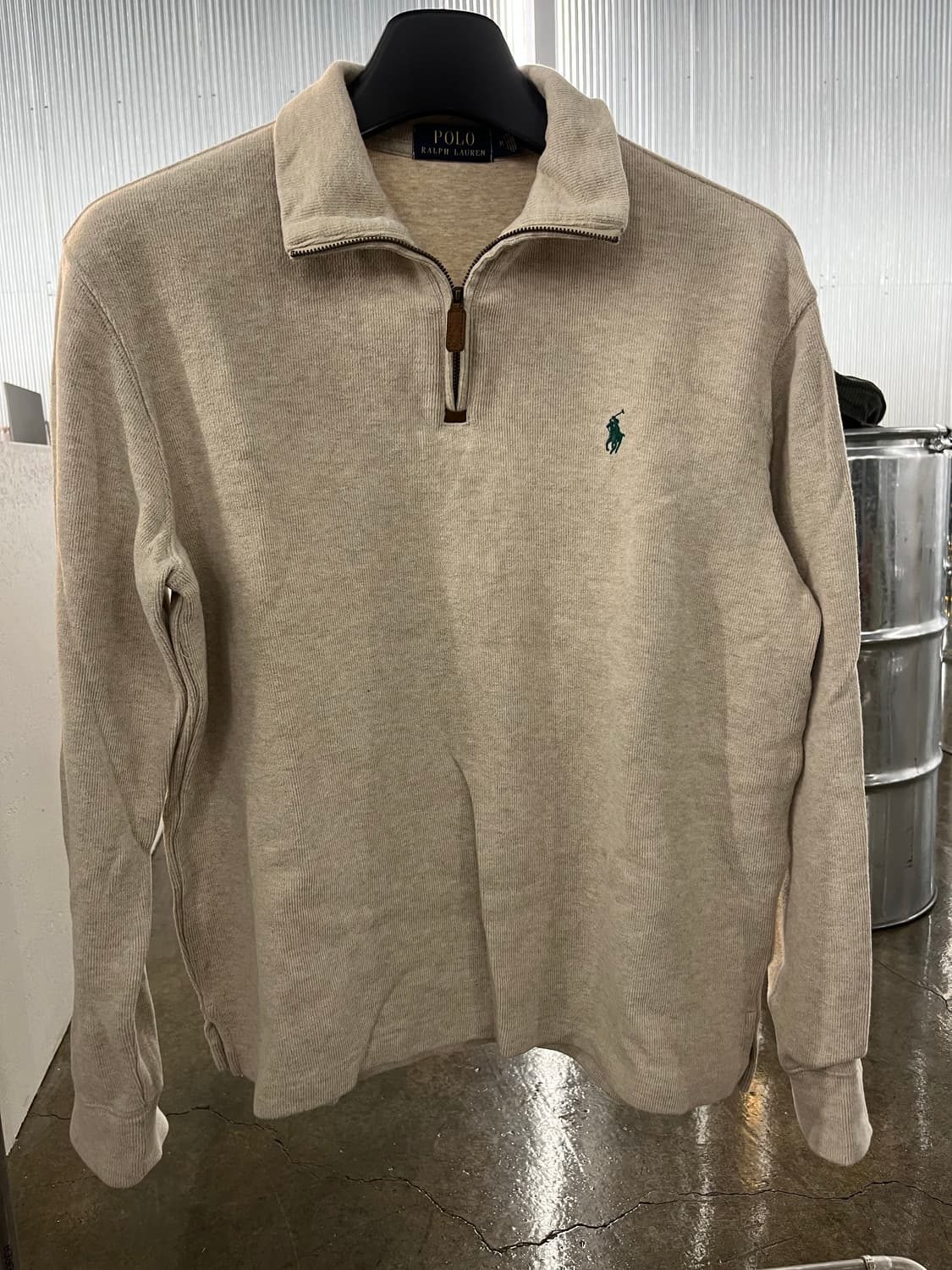 Polo RalphLauren 폴로 랄프로렌 신형 라벨 반집업 M 상품이미지2