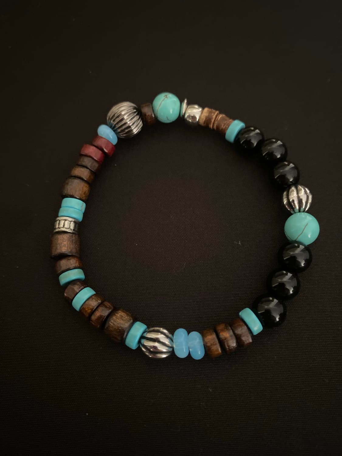 빈티지 네추럴 우드 팔찌 상품이미지2