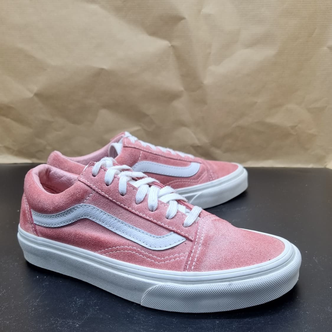 반스 올드스쿨 핑크 스니커즈 225 상품이미지1
