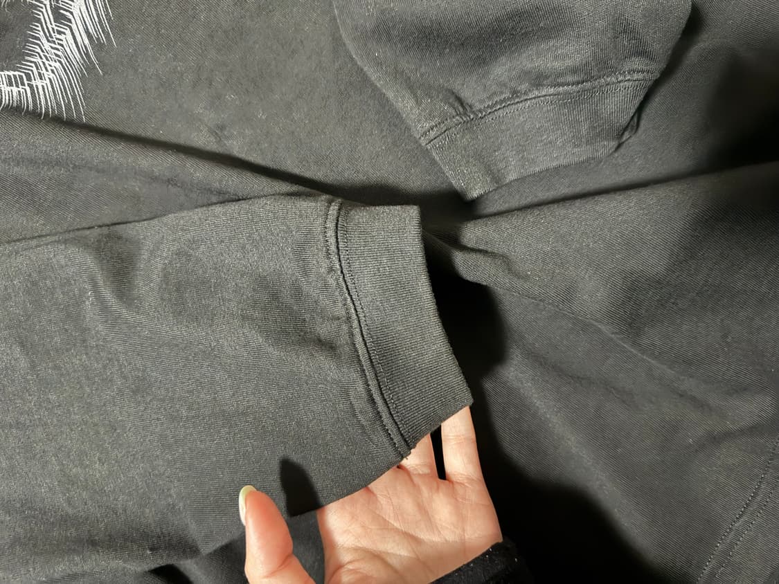 산산기어 롱슬리브 블략 3사이즈 상품이미지4