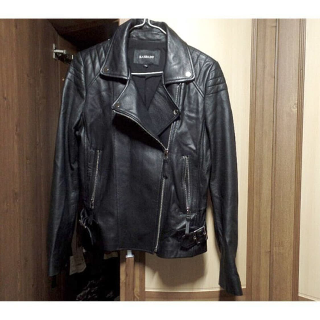 55사이즈/여성 보르도 양가죽 라이더/토323 상품이미지3