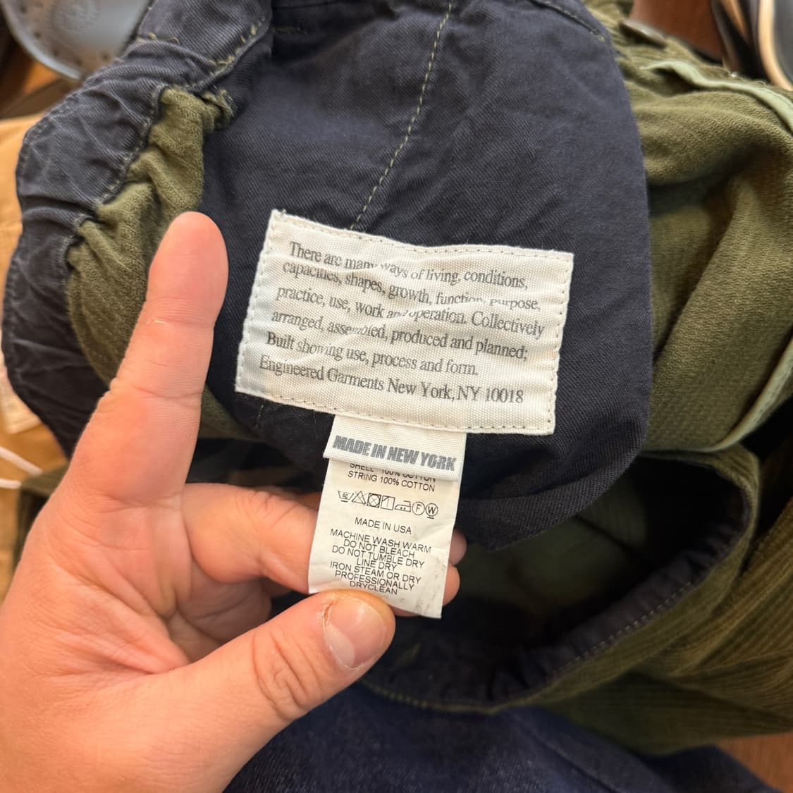 엔지니어드 가먼츠 코듀로이  하드 페이딩 릴렉스 핏 팬츠 M L  상품이미지9