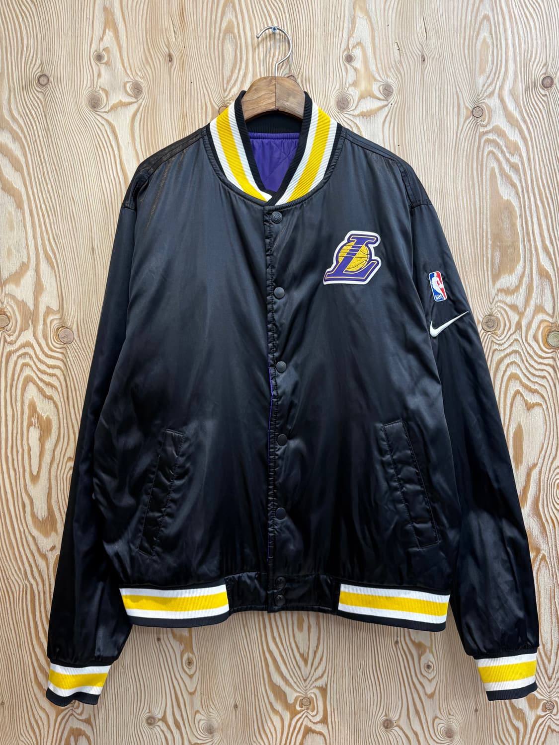 나이키 NBA 레이커스 리버시블 바시티 자켓 상품이미지1