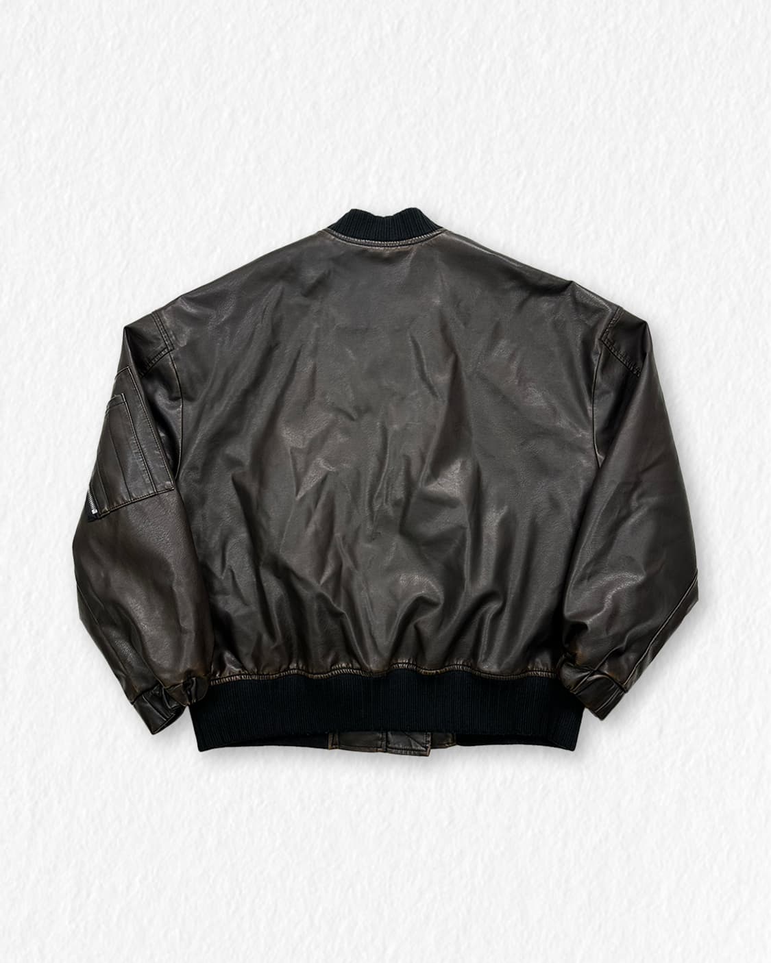 VTWO 레더 자켓 상품이미지2