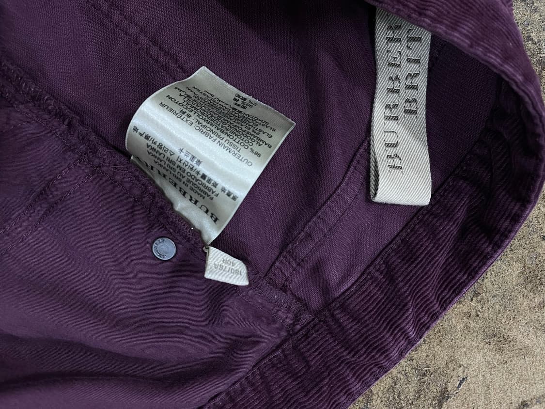 버버리(브릿)/버건디 코듀로이팬츠 상품이미지6