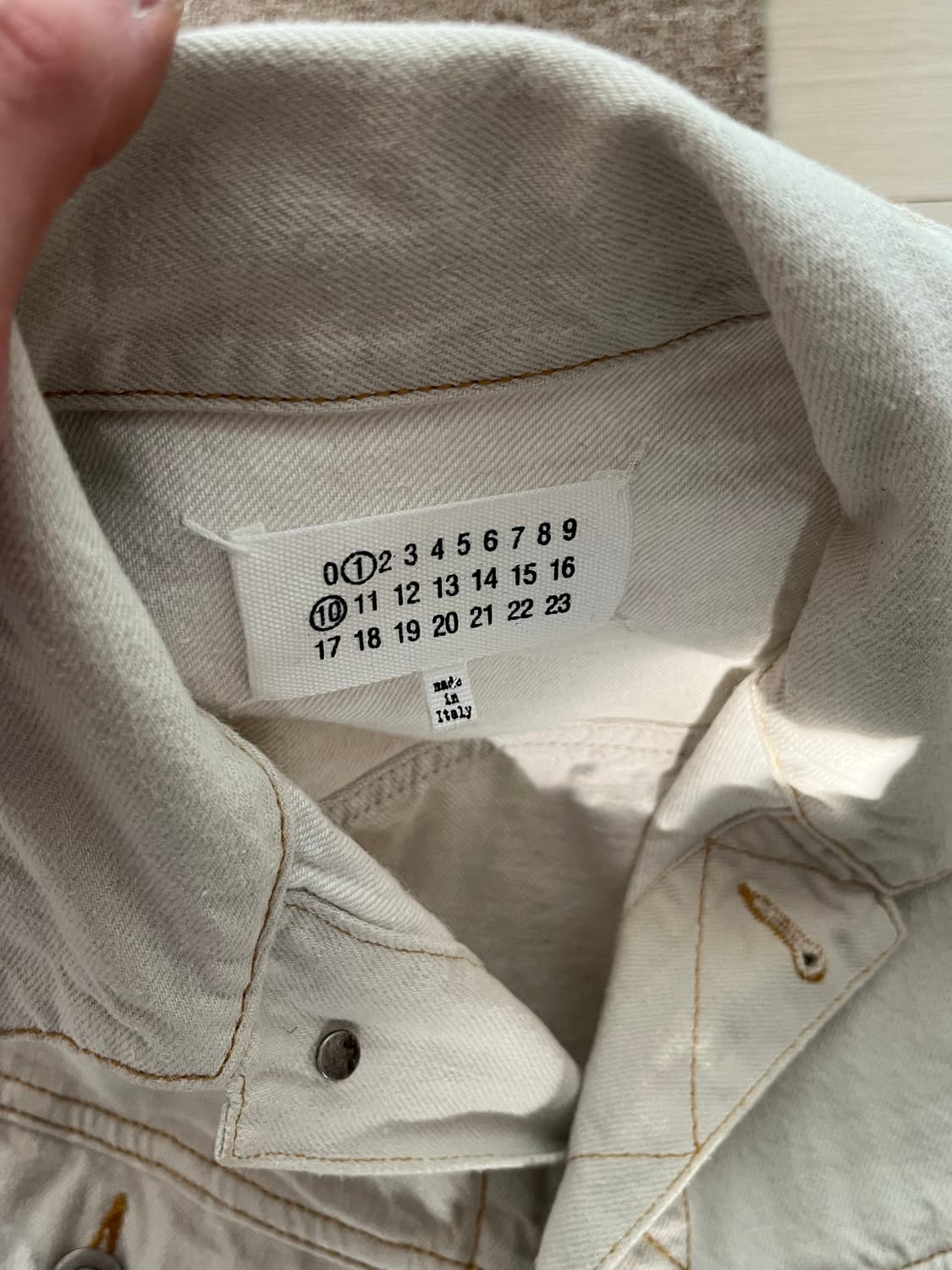 마르지엘라 트러커 자켓 상품이미지3