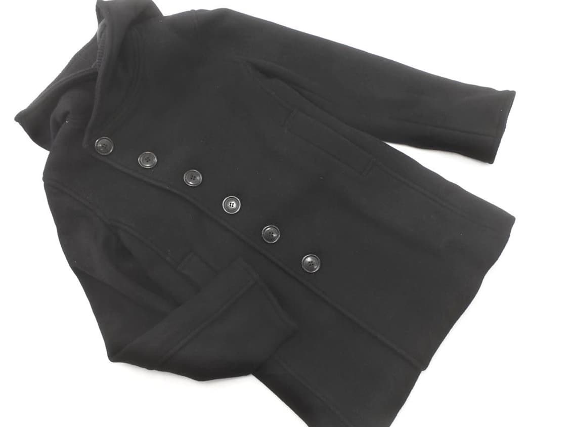 수나오 쿠와하라 버튼 후드 코트 상품이미지1