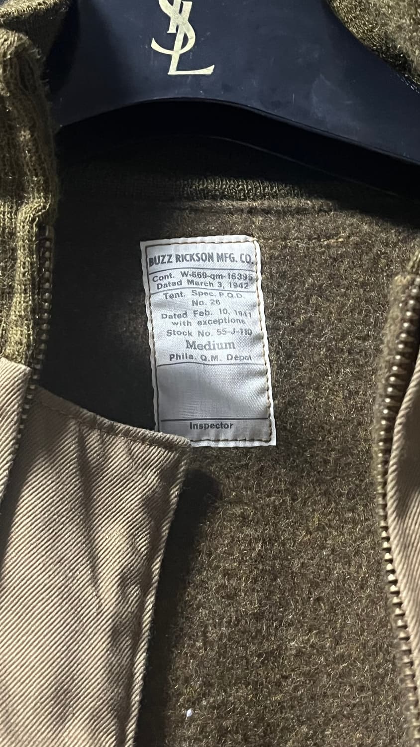 버즈릭슨 탱커자켓 후기형 m 상품이미지3