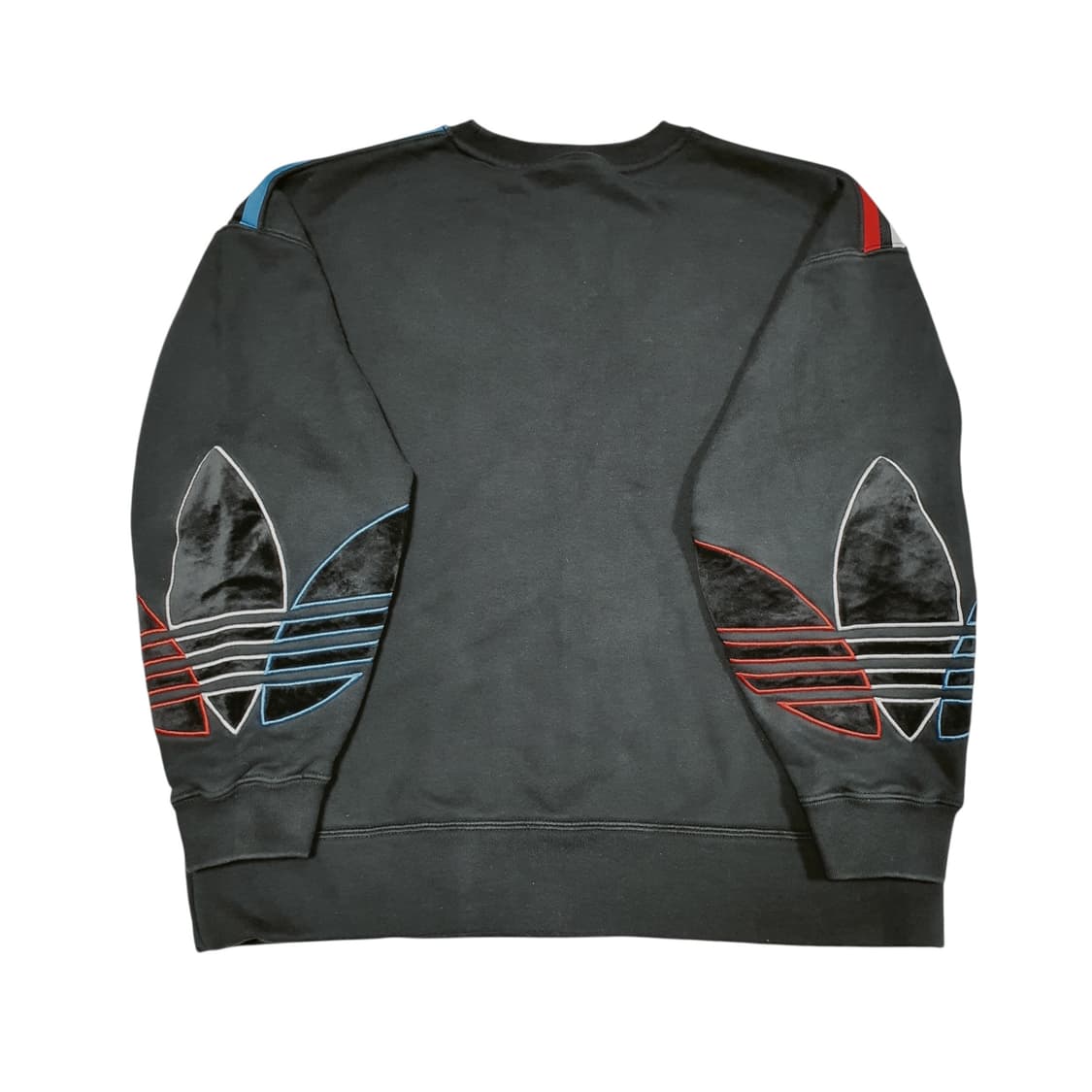 ✨ (바배) 아디다스 트라이컬러 불꽃 빅로고 맨투맨 상품이미지2