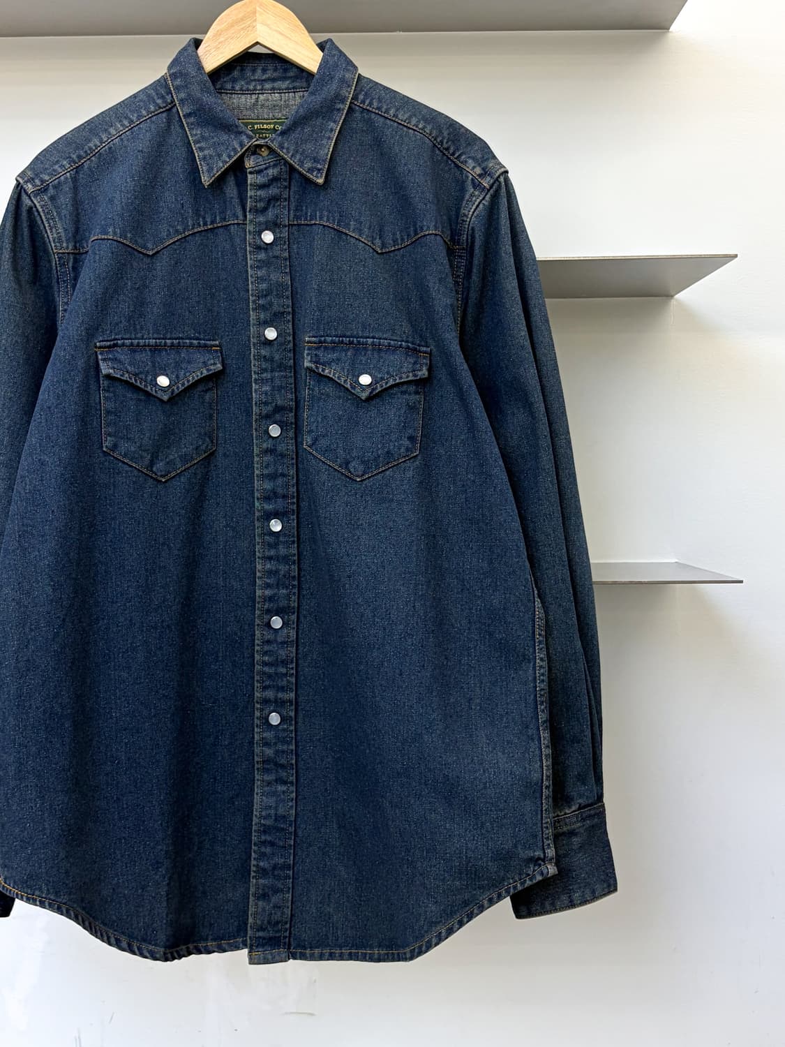 필슨 웨스턴 데님 셔츠 상품이미지2