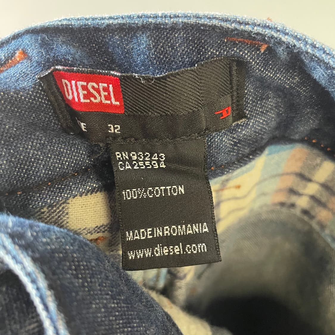 디젤 패치워크 데님 롤업팬츠 상품이미지8