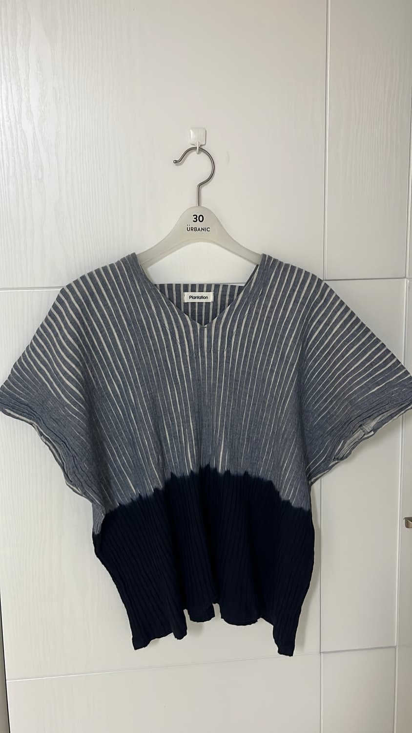 Plantation by Issey Miyake 주름플리츠 블라우스 44 상품이미지1