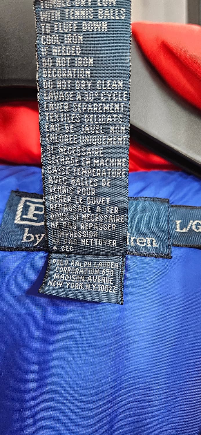 (희귀)폴로  팀 USA 밴쿠버 2010동계올림픽 다운푸퍼 베스트 L 상품이미지4