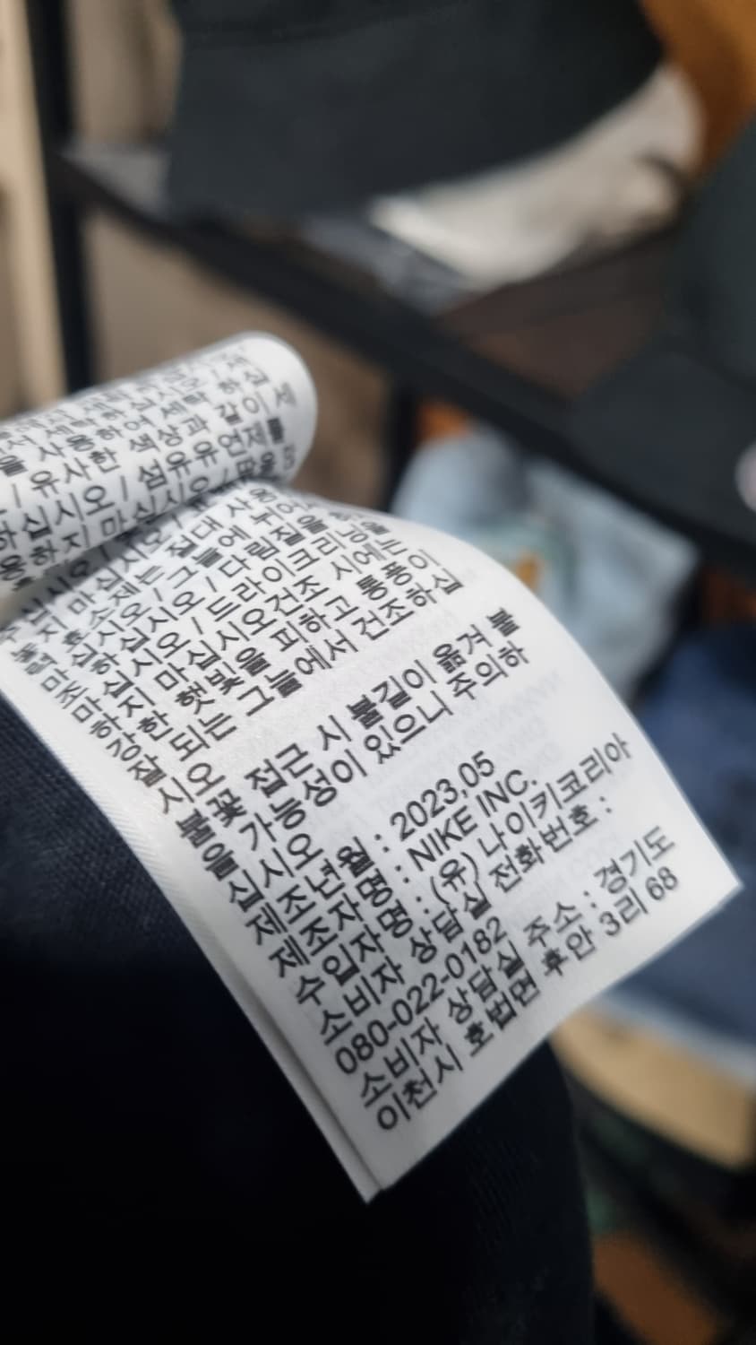 NIKE (나이키) nsw 쇼츠 블랙 허리34~36추천(xL) 상품이미지6