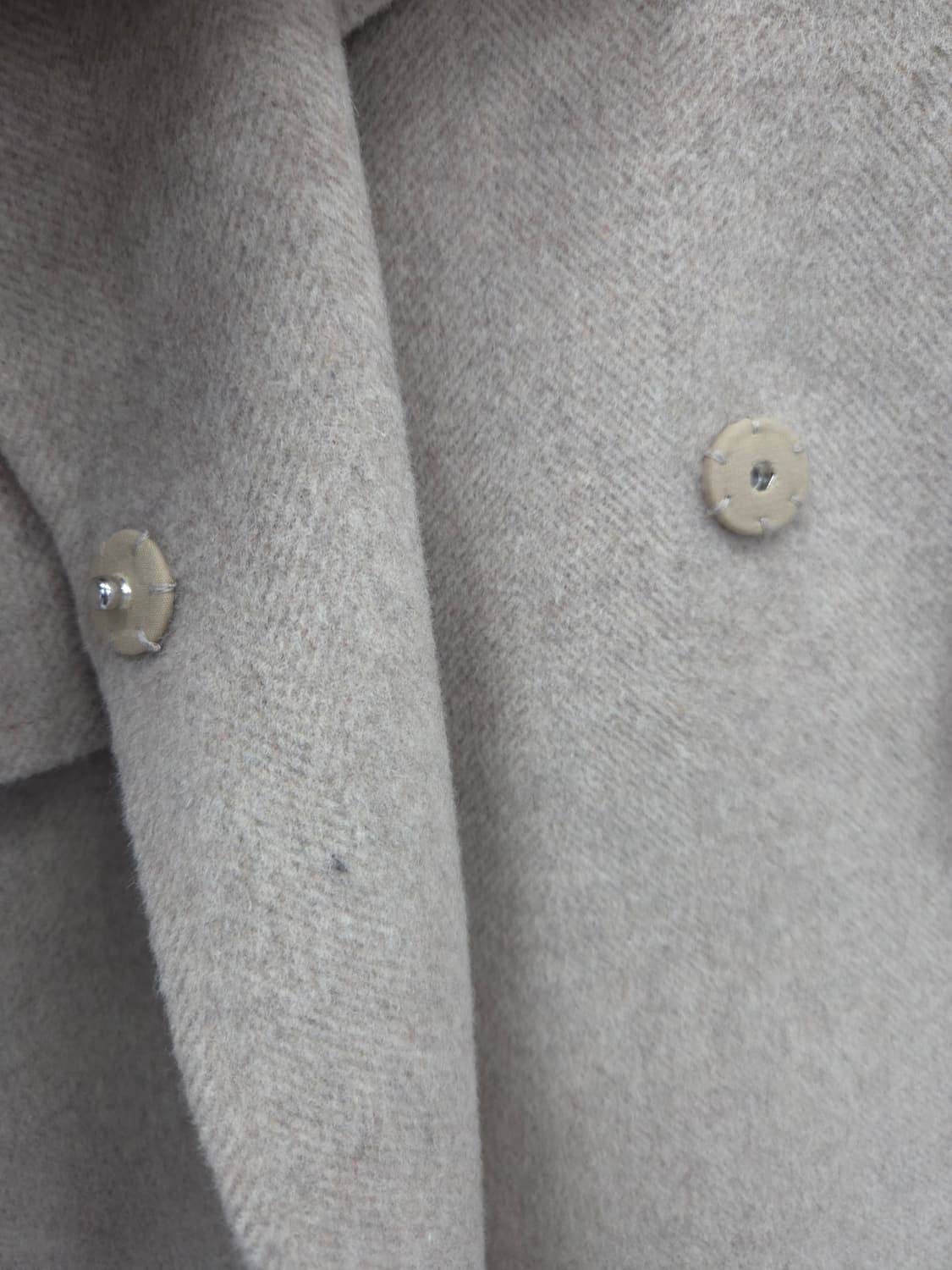 55 레니본 캐시미어 블랜딩 헤링본 코트 상품이미지6