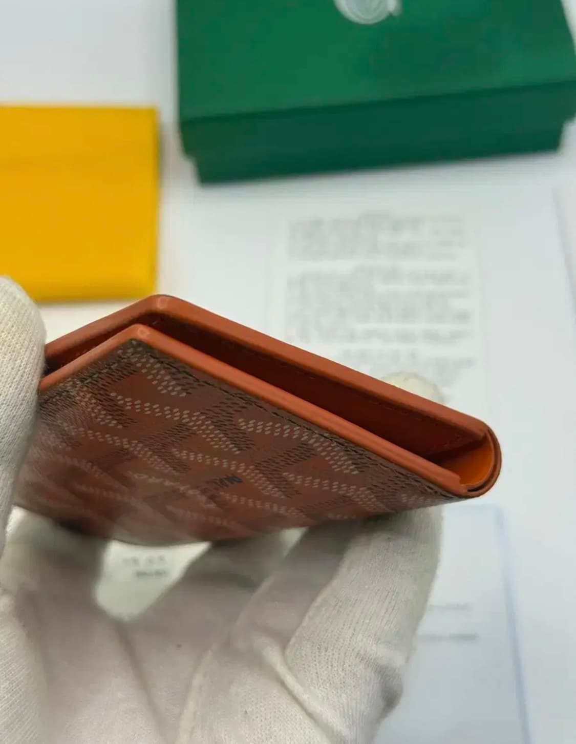 [정품/OS] 고야드 생피에르 오렌지 상품이미지5