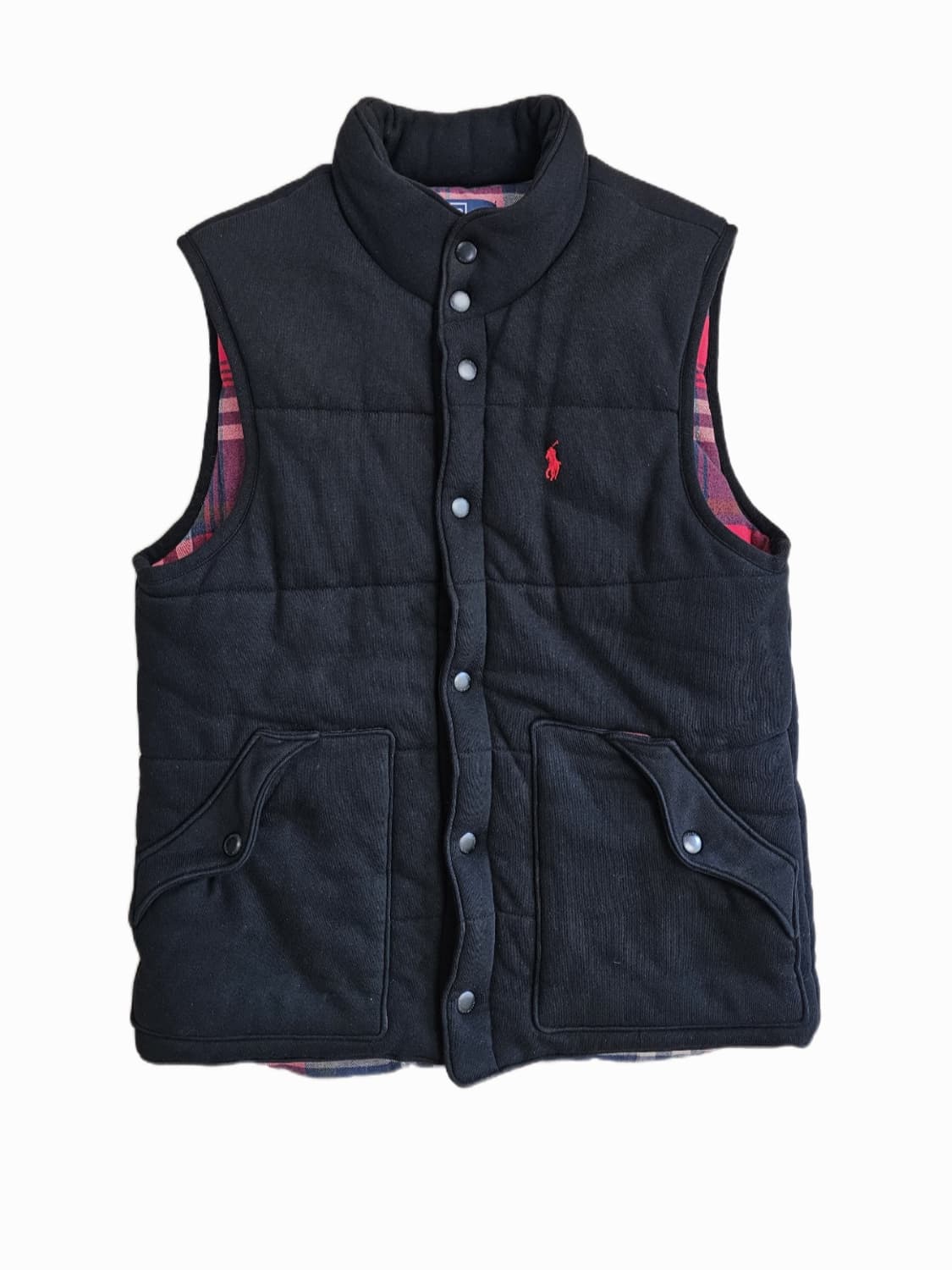 폴로 랄프로렌 블랙 퀼팅 조끼 L 상품이미지1