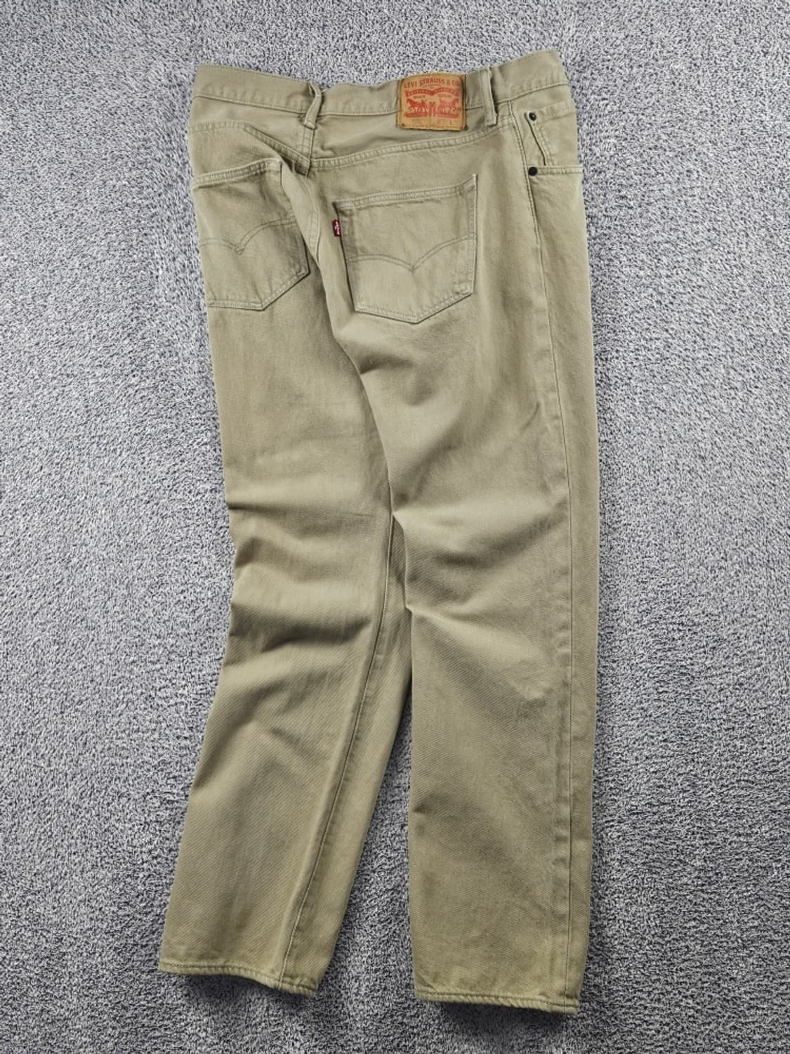 리바이스 501 베이지 진 팬츠 ( 33X30 ) / 11337 상품이미지3