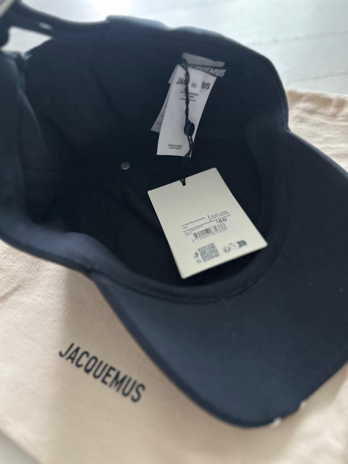 자크뮈스 La Casquette Jer 볼캡 60 새상품 상품이미지3