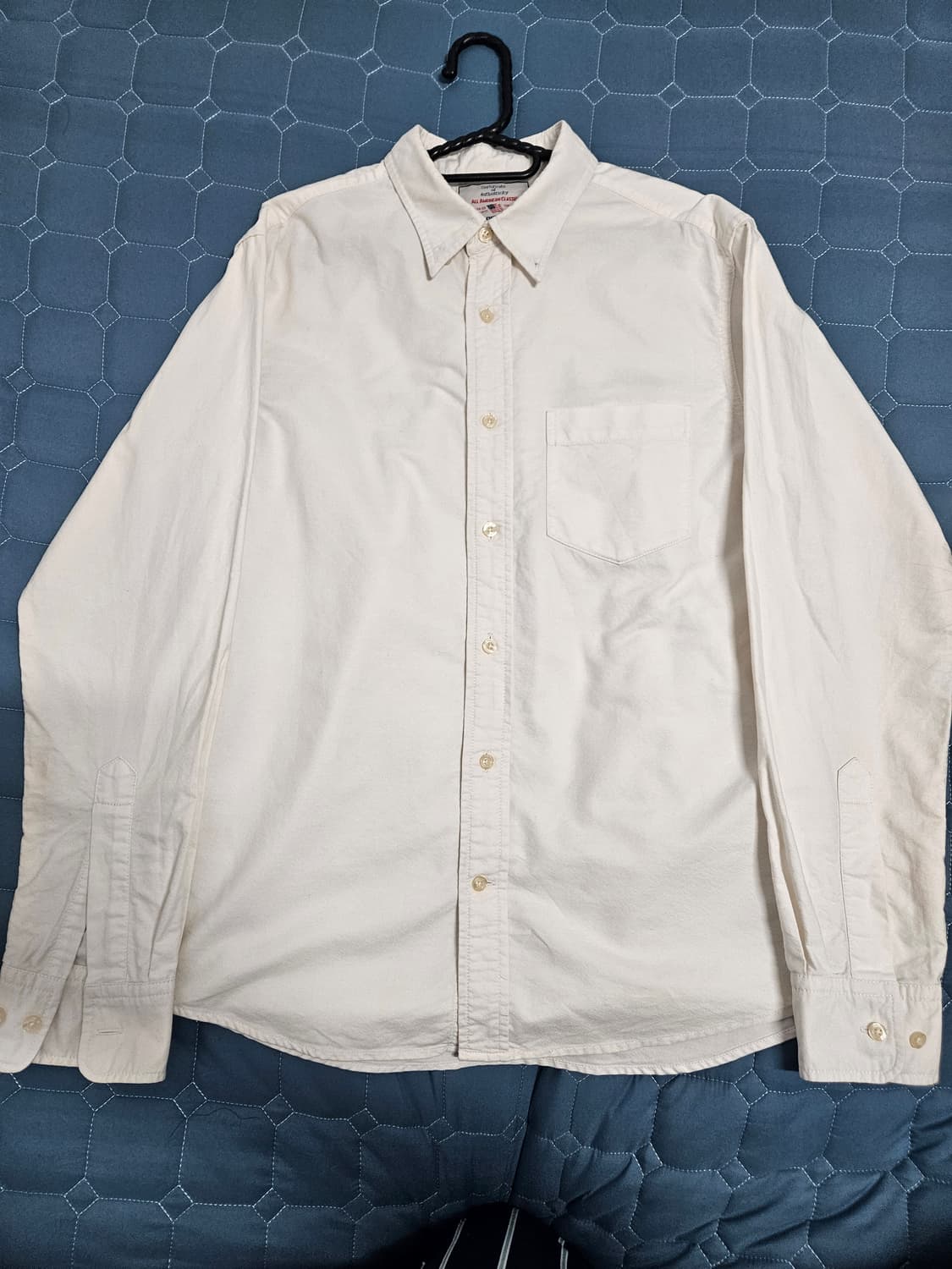 아비렉스 00s 화이트 옥스퍼드 셔츠. L사이즈 상품이미지1