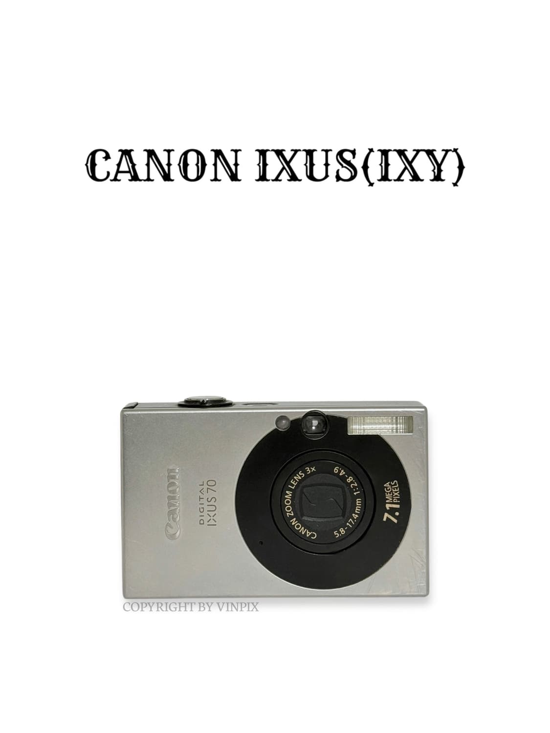 캐논 익서스 70(ixus 70) 디지털 카메라 디카 상품이미지1