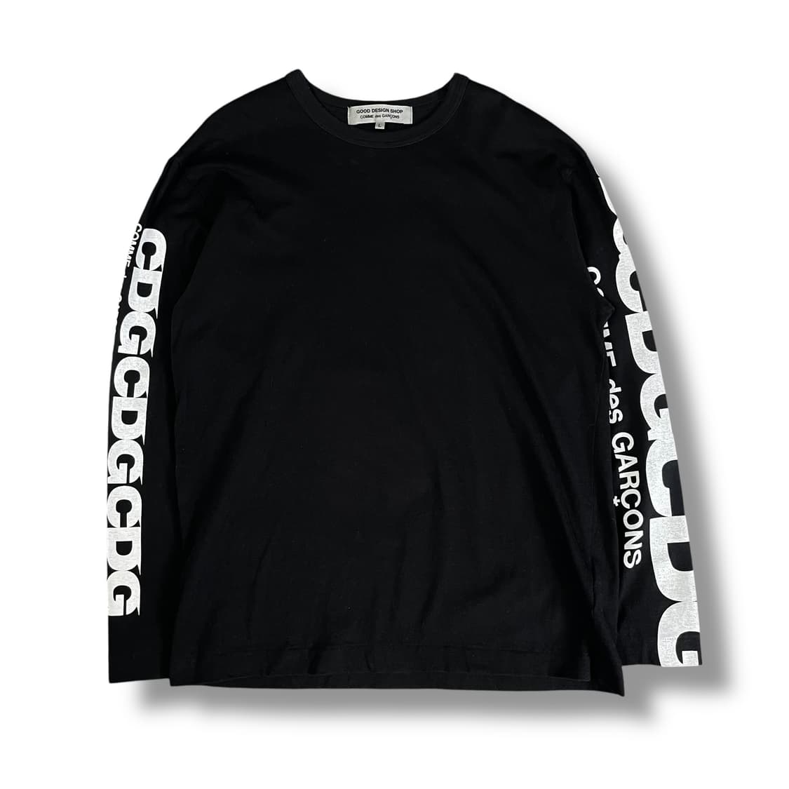 꼼데가르송 CDG 블랙 롱슬리브 티셔츠 L 상품이미지1