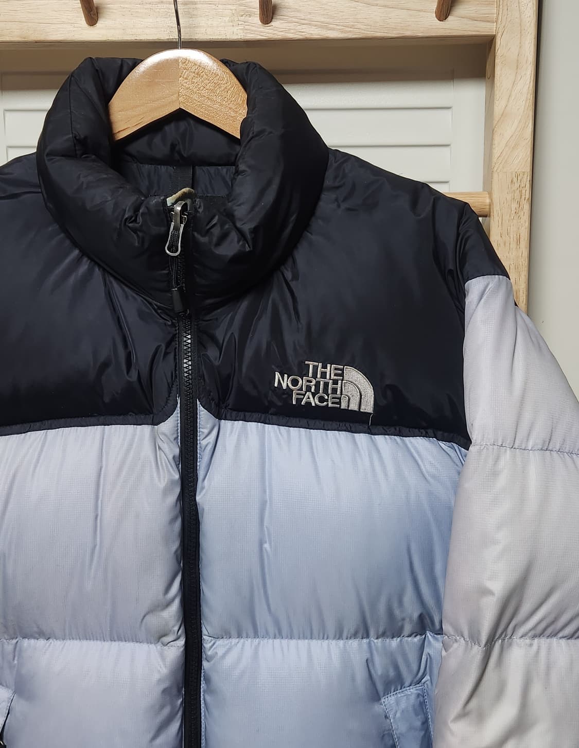 노스페이스 700 눕시 스카이블루 패딩 자켓 상품이미지4