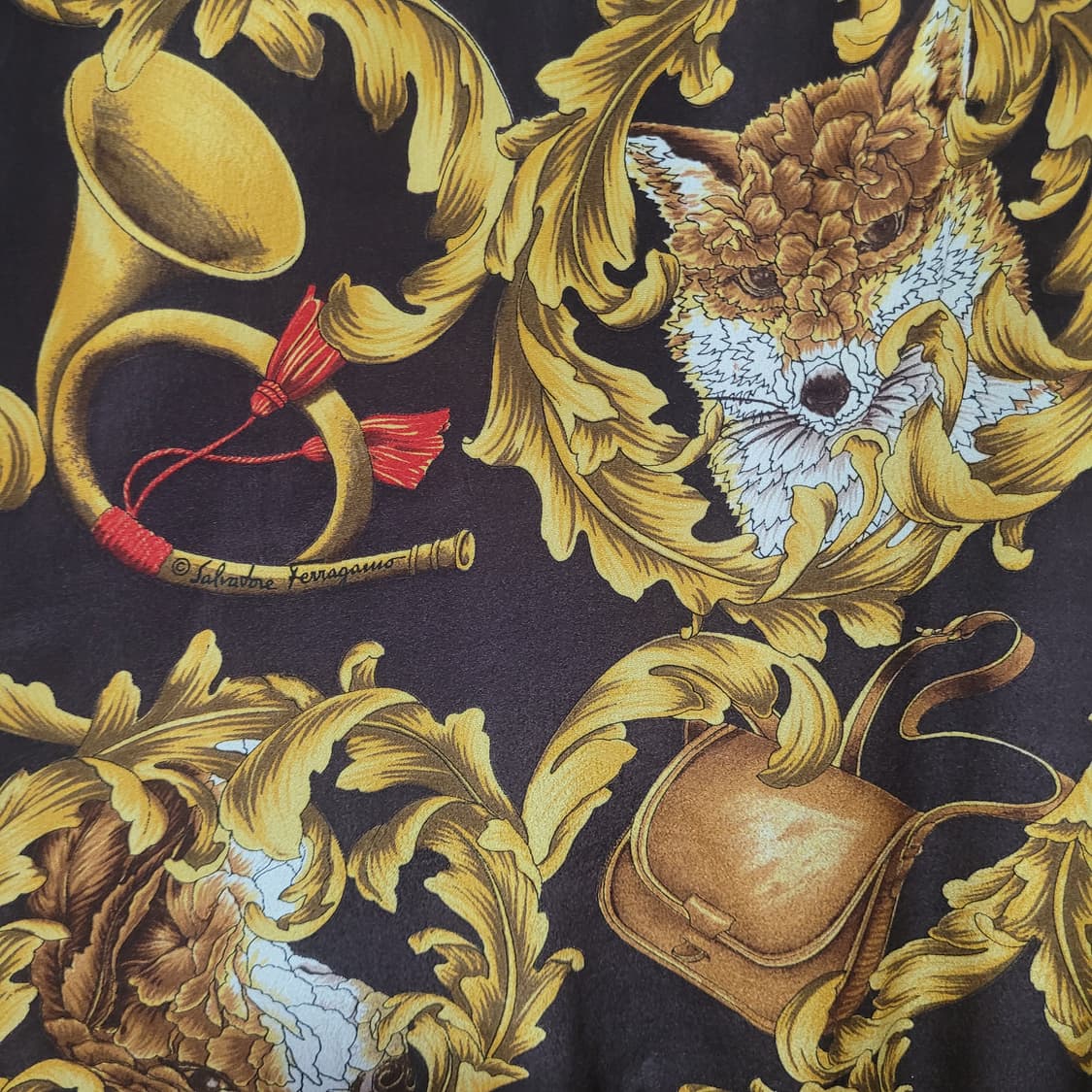 Salvatore Ferragamo 페라가모 실크 셔츠  상품이미지8