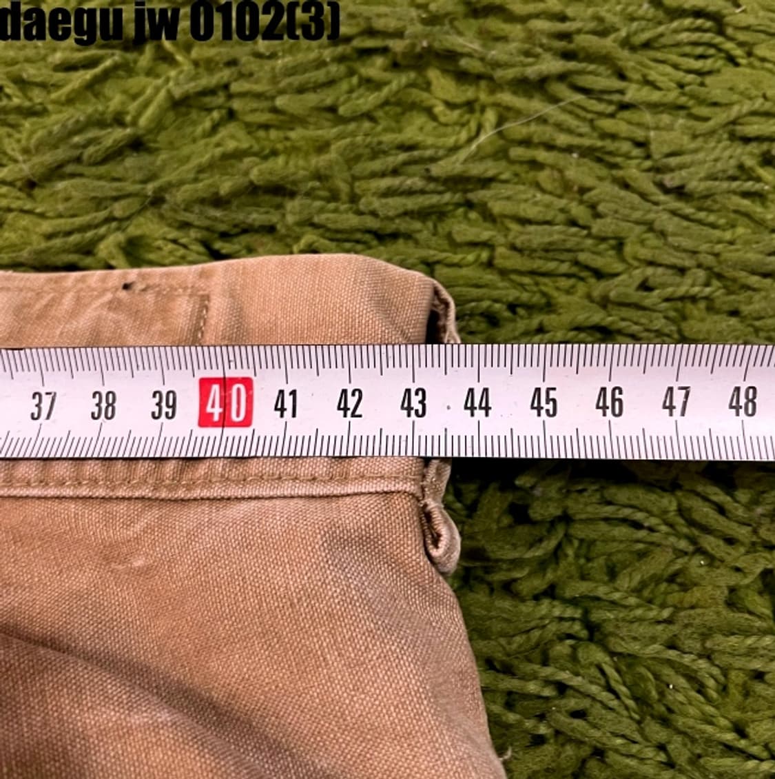 폴로 더블니 캔버스 위크 팬츠 34 상품이미지7