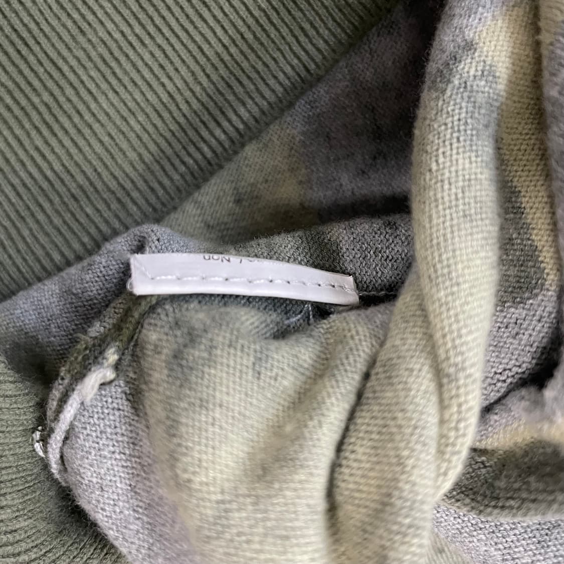 C.P 컴퍼니 자수 로고 스트라이프 후드 가디건 상품이미지5