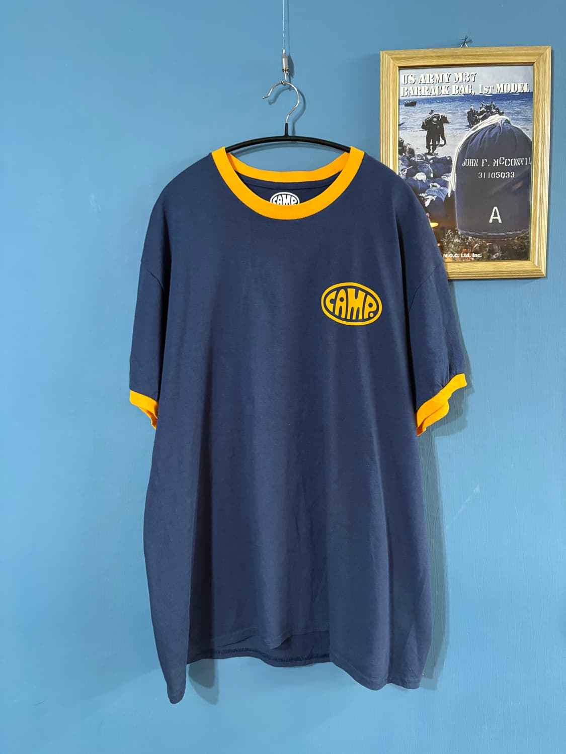 00‘s Retro CAMP Staff  Ringer Tee 상품이미지1