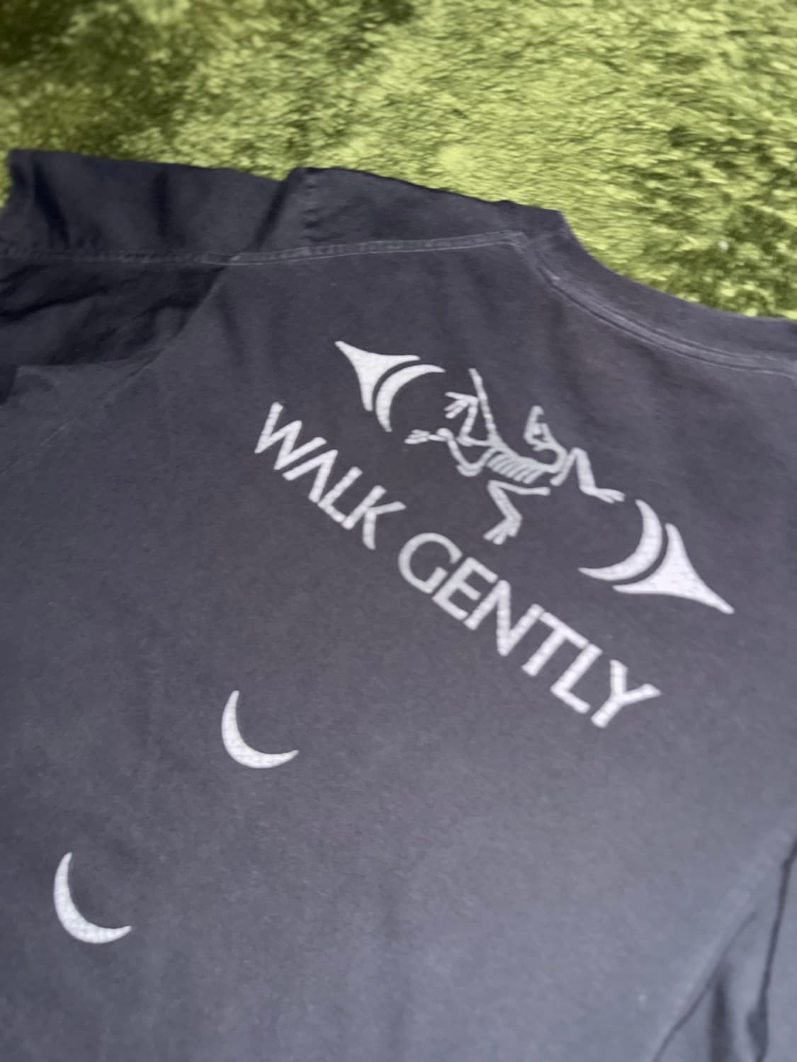 [S] 아크테릭스 25ss 워크 젠틀리 코튼 살몬 스킨 티셔츠 블랙 상품이미지8