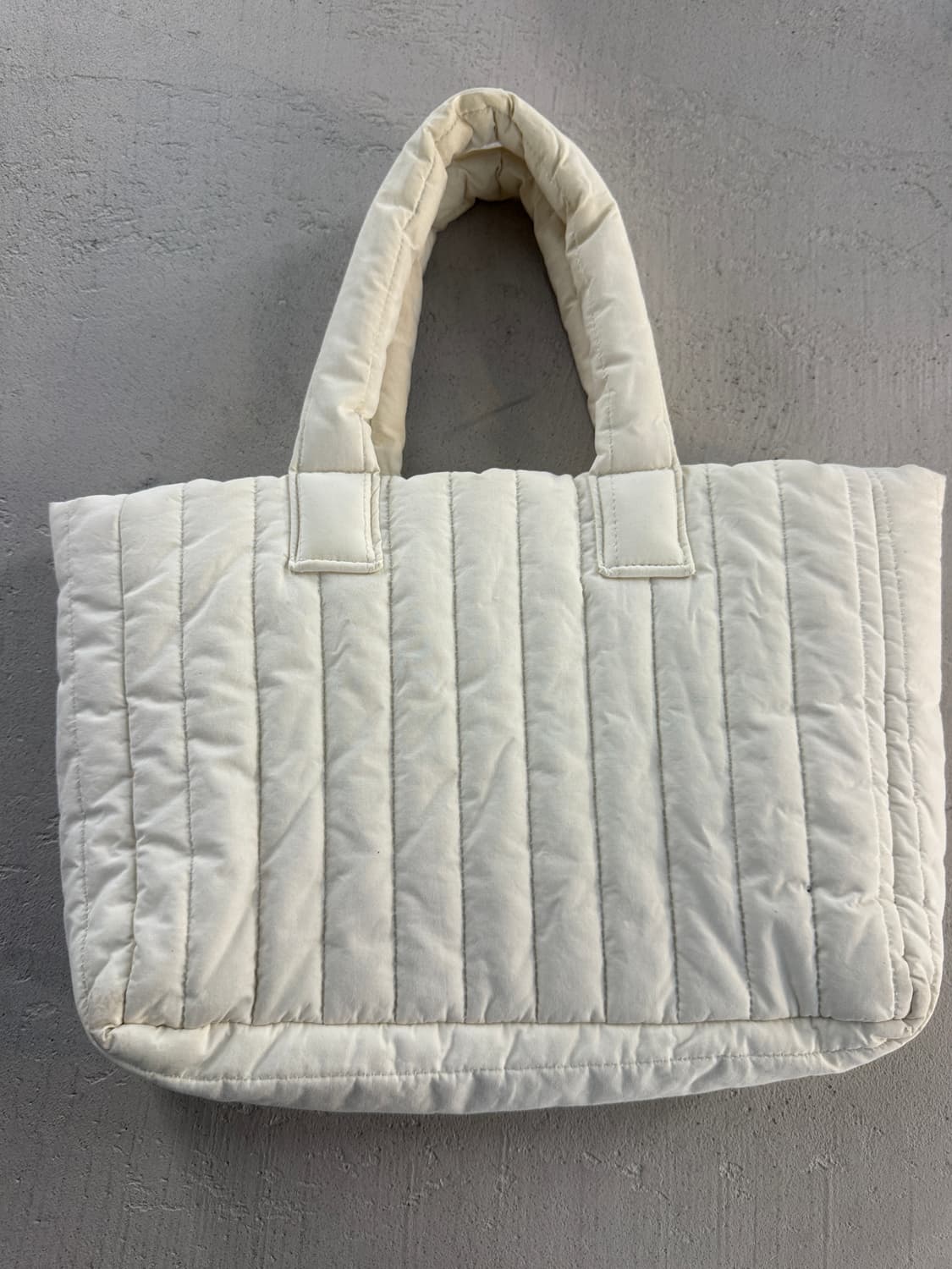 시엔느 패딩 토트백 아이보리 상품이미지4