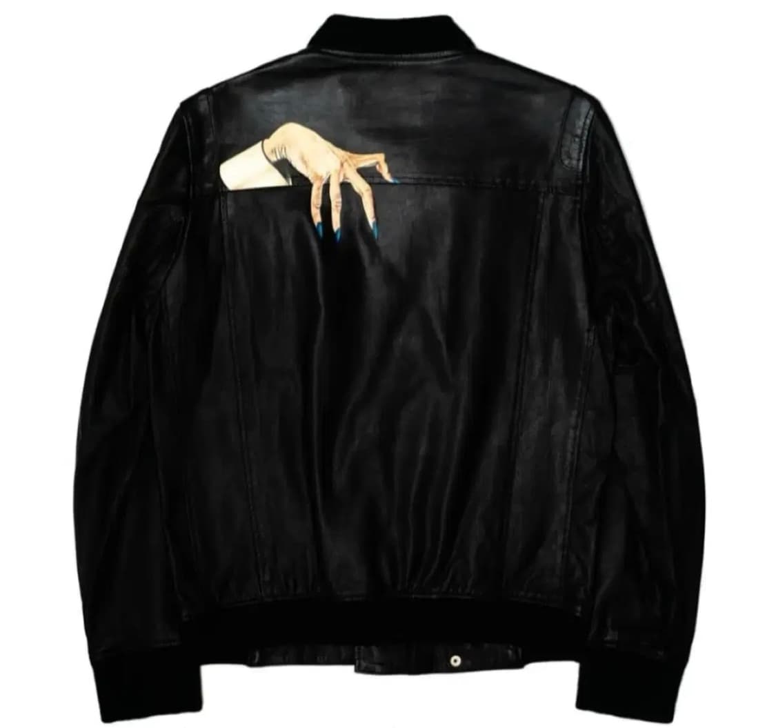 1of1 언더커버 디 핸드 레더 자켓 상품이미지2