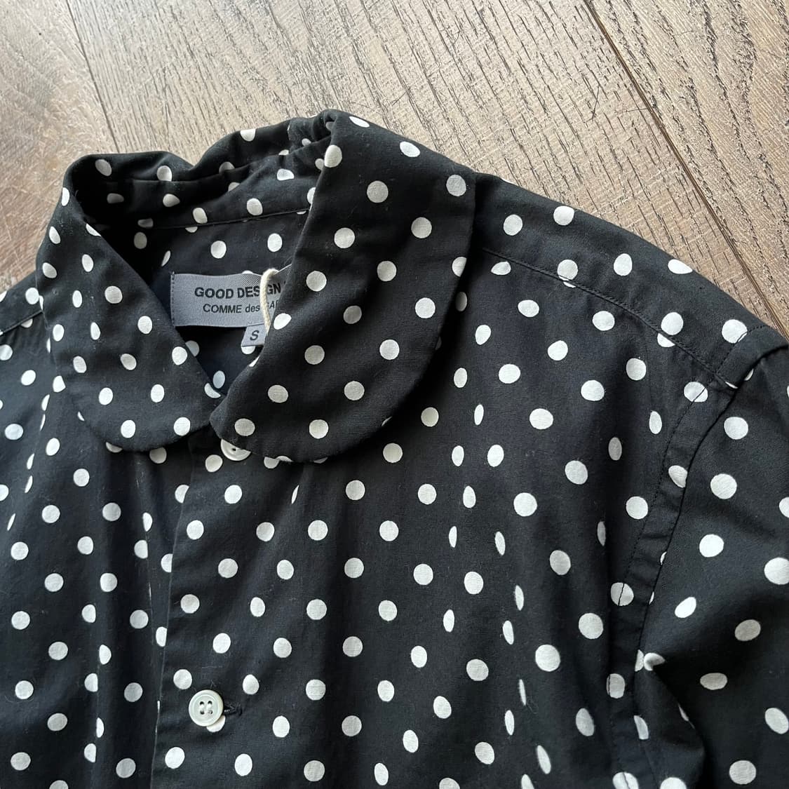 Dot Round Collar Blouse  상품이미지3