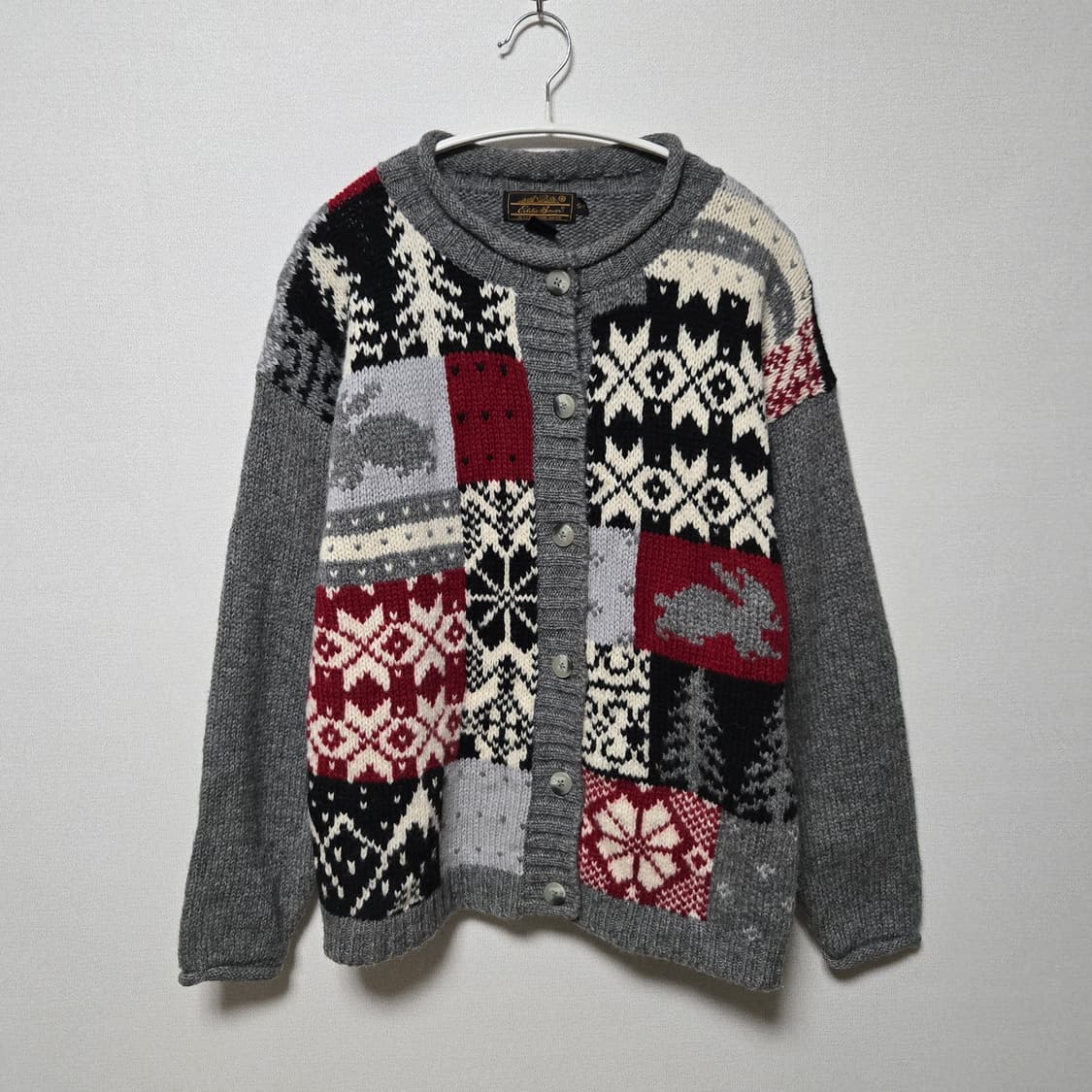 에디바우어 크리스마스 울 가디건 / 여성 가디건 / 여자 가디건  상품이미지1