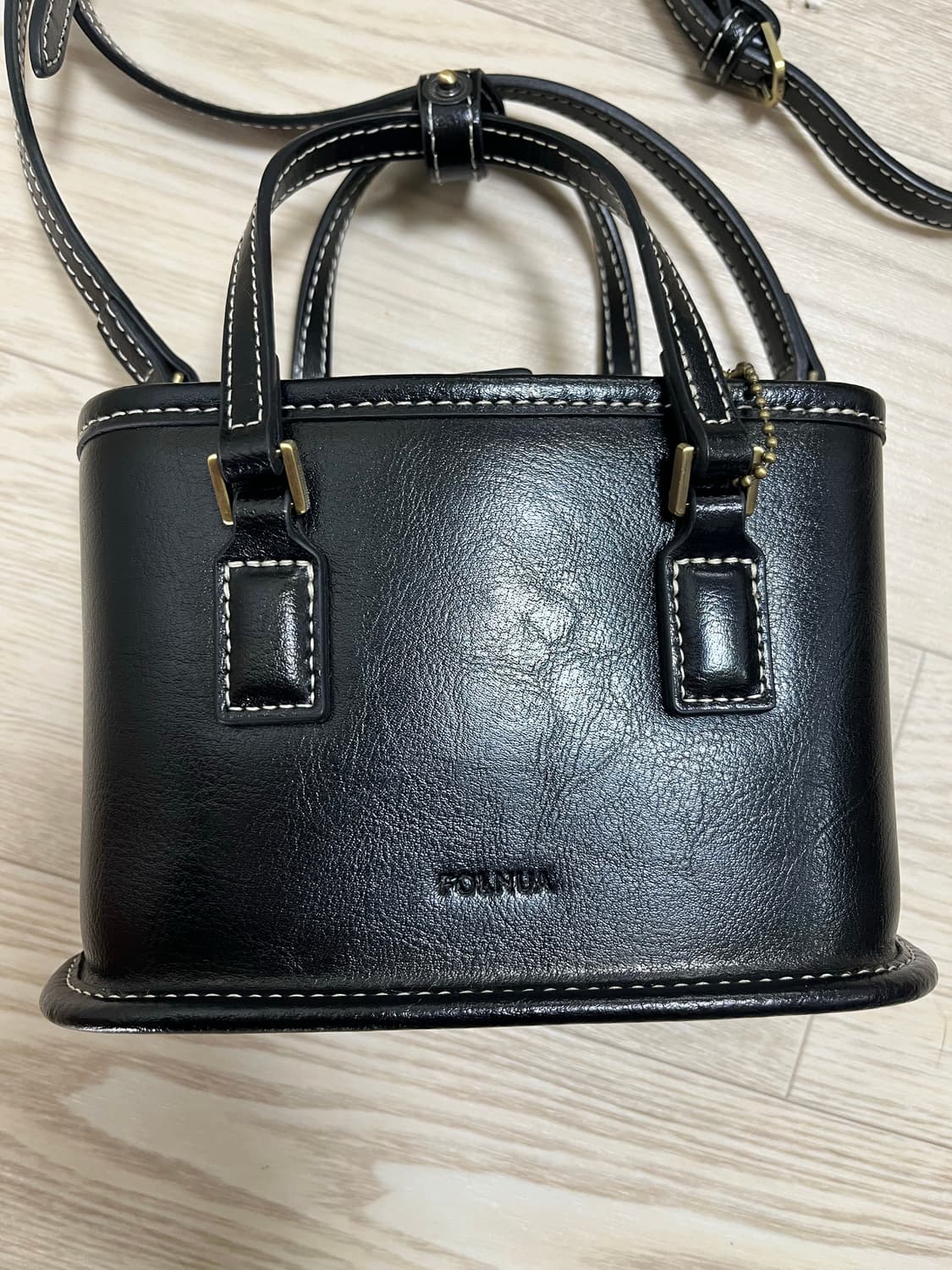 폴뉴아 버로우백 블랙 쁘띠 상품이미지10