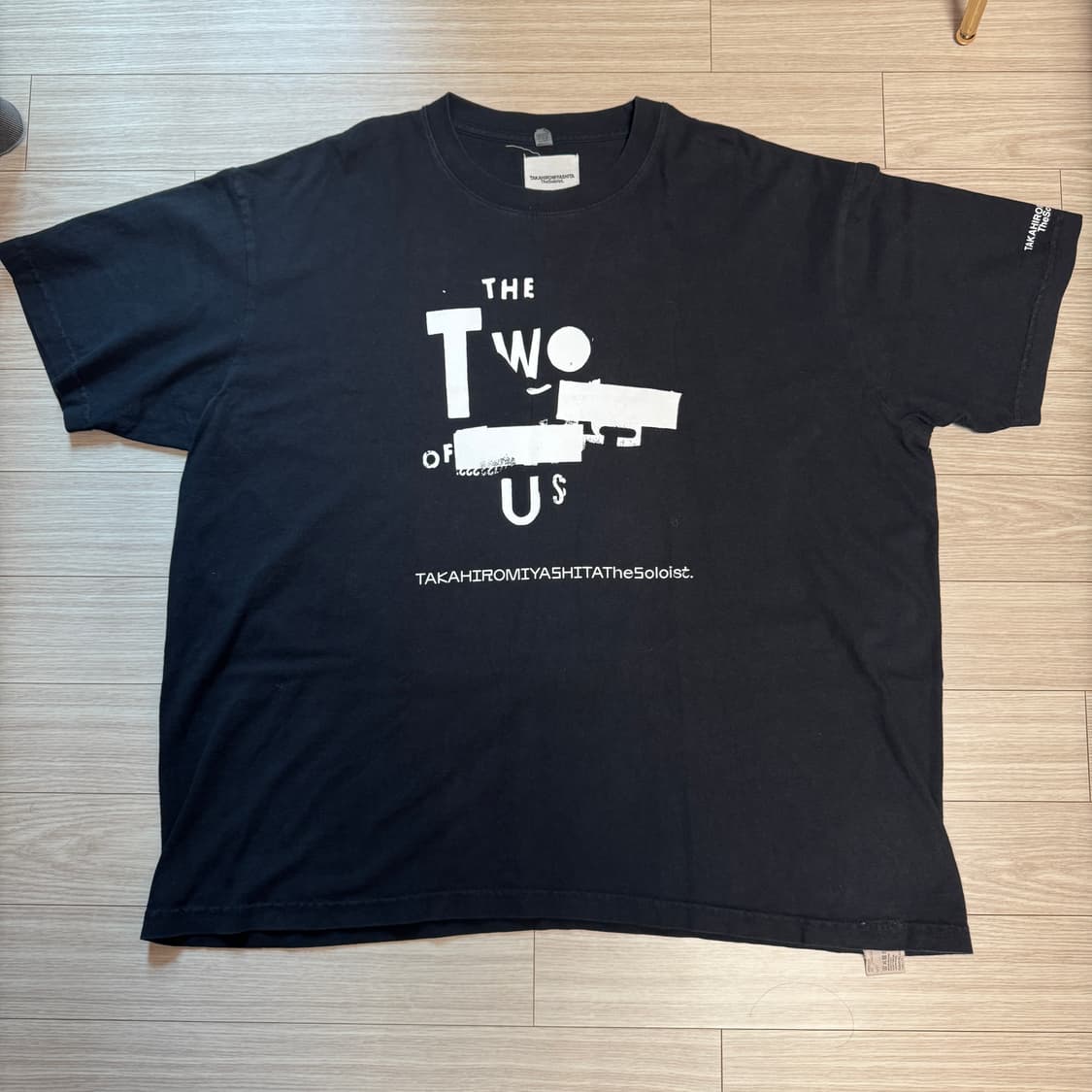 솔로이스트 X 데이비드카슨 콜라보 한정판 반팔 티셔츠 XXL 상품이미지4