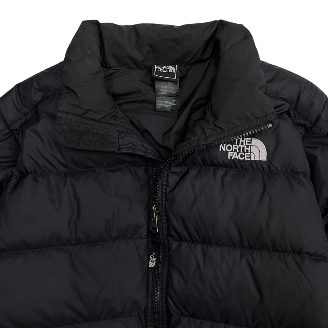 노스페이스 550 로고 블랙 패딩 L 상품이미지5