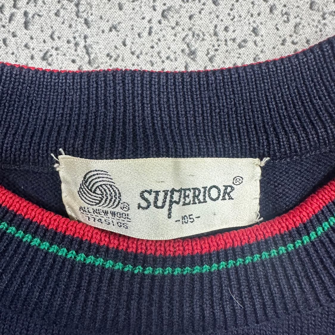 ✨ (바배) 슈페리어 울100 니트 상품이미지3