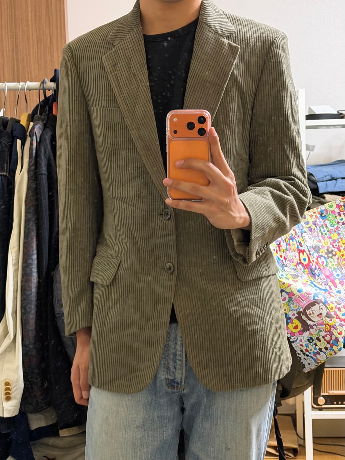 버버리 코듀로이 블레이저 상품이미지2