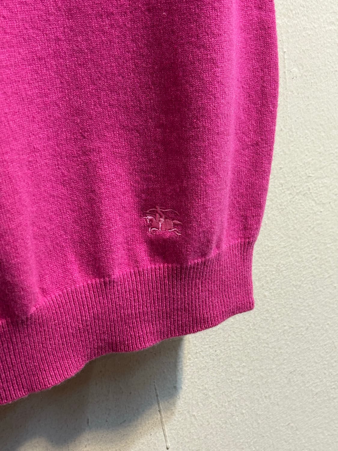 버버리 램스울 반팔 니트 상품이미지3