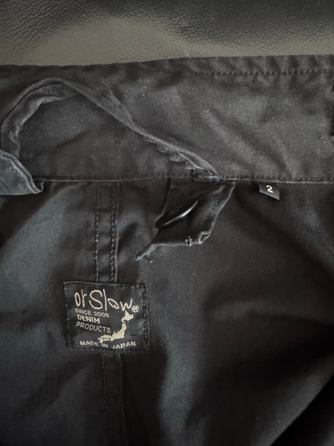 오어슬로우 M65 피쉬테일 파카 블랙 2 사이즈 상품이미지5