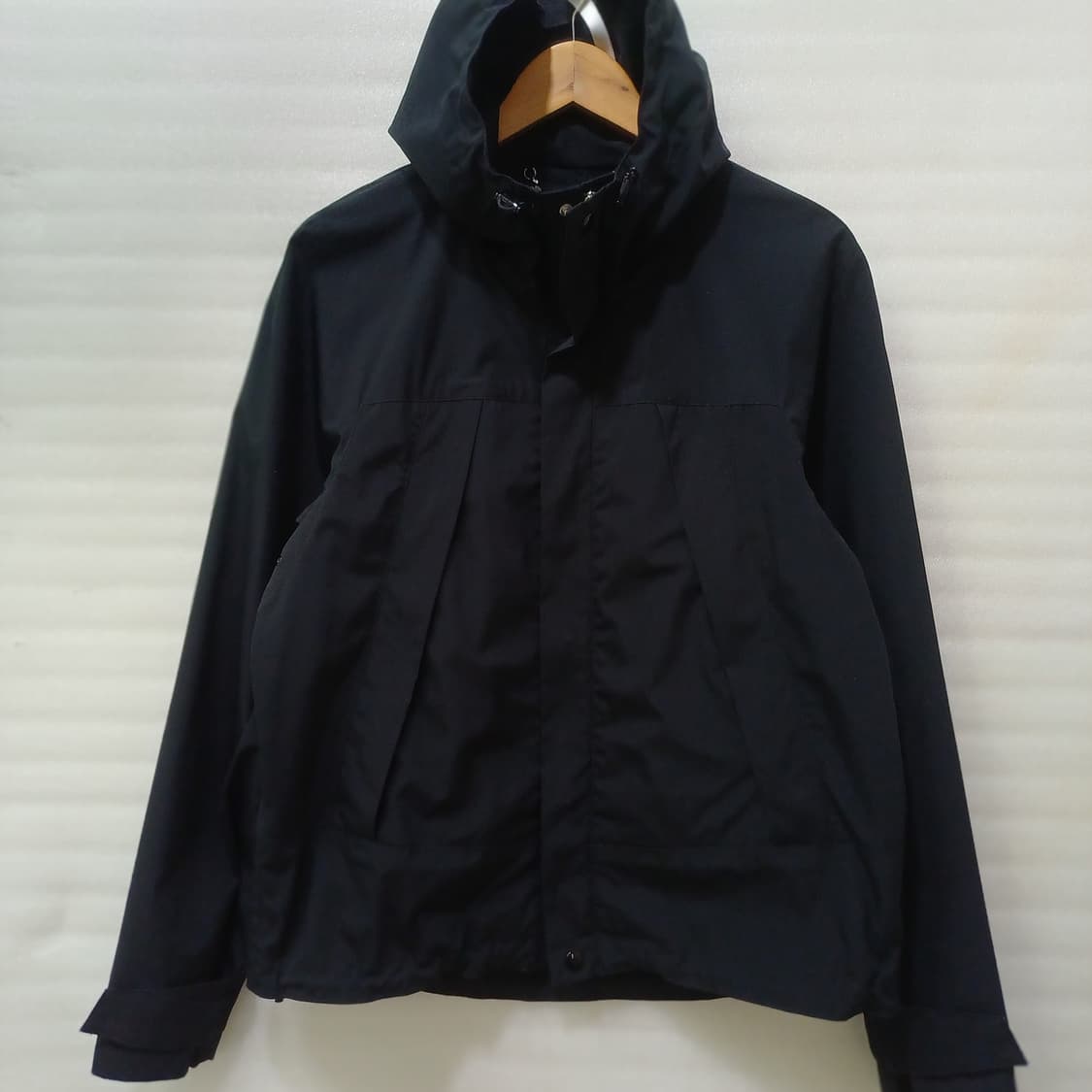 산드로 옴므 봄 가을 남성 L XL 바람막이 후드 자켓 블랙 사랑봉봉 상품이미지1