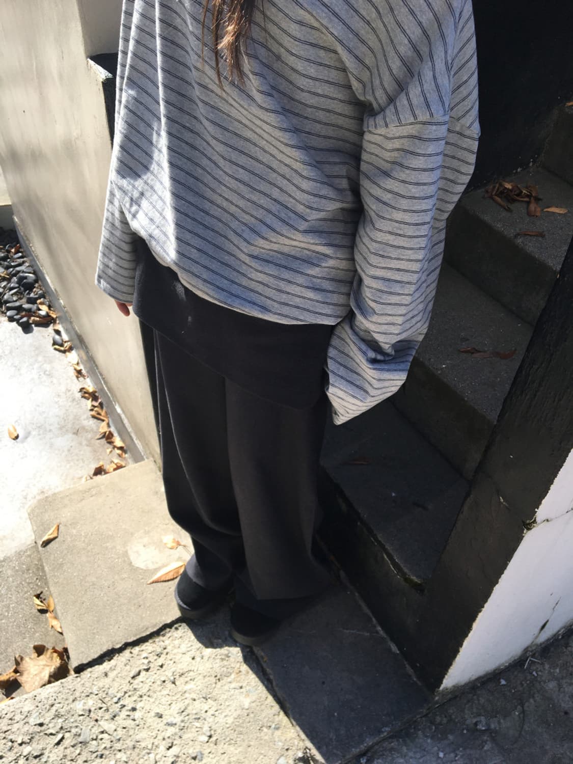 미닝아웃 자체제작 레이어 스커트 팬츠 상품이미지2