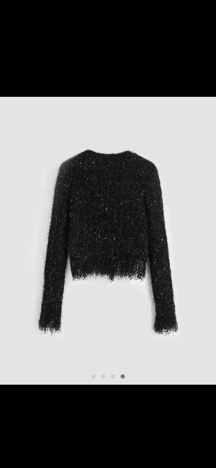 CIDER 고딕 트위드 가디건 상품이미지4